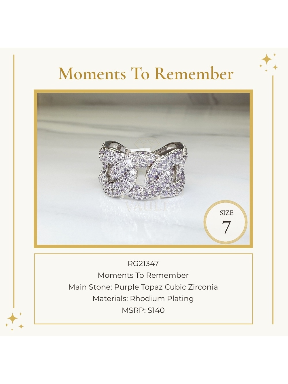 Moments to Remember - Size 7 - OG